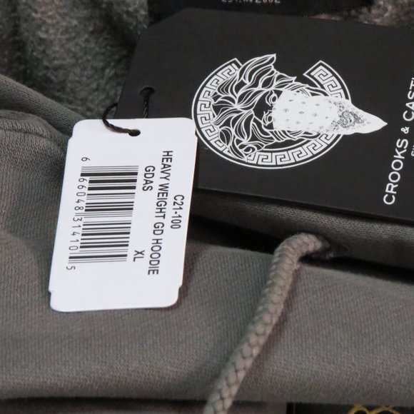 NWT Crooks & Castles Hoodie Sweatshirt - Picture 4 of 9